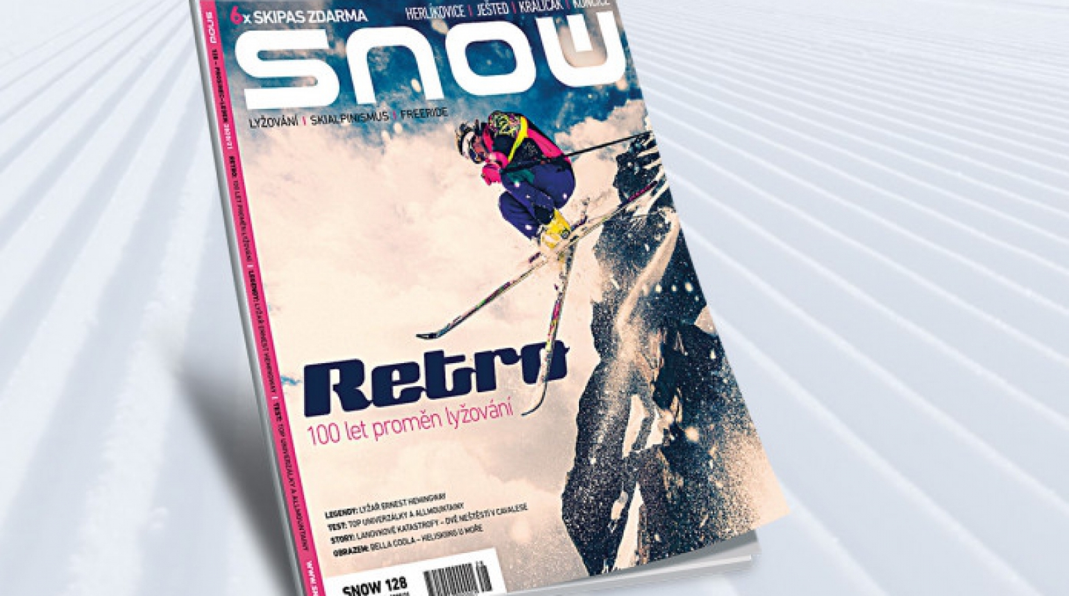 Prosincové vydání SNOW: 200 stran lyžařského čtení pro členy SLČR zdarma
