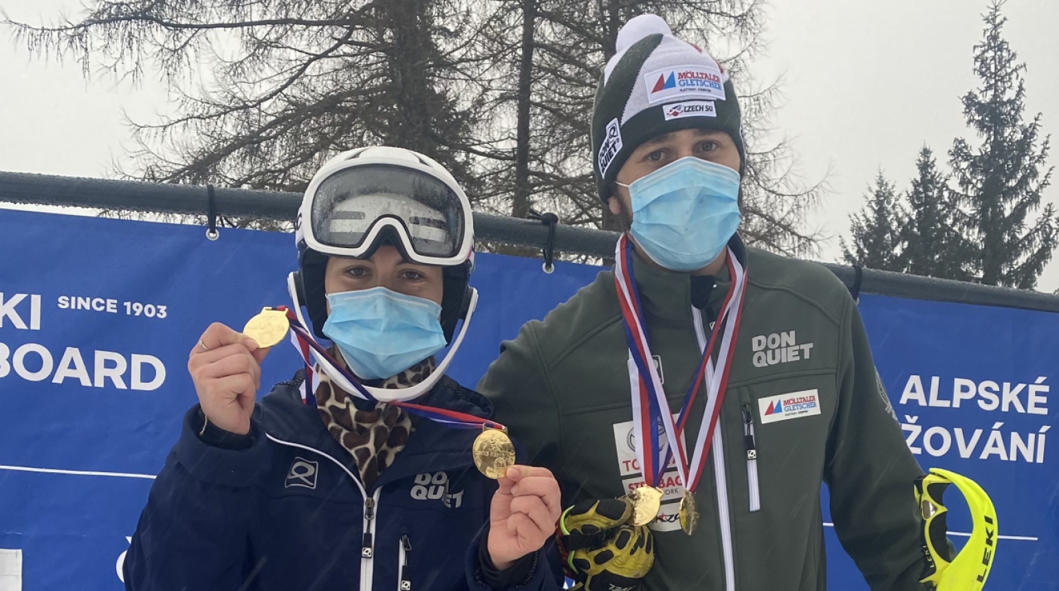 Mistrovské tituly v alpské kombinaci vybojovali Caroline Straubová a Jan Koula