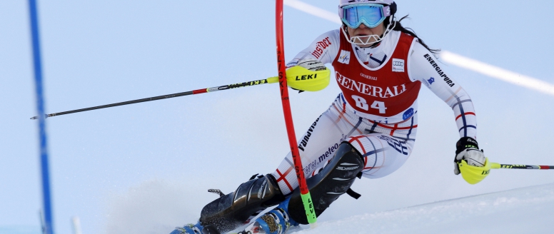 Martina Dubovská zabodovala v Evropském poháru, slalom v Itálii dokončila třináctá