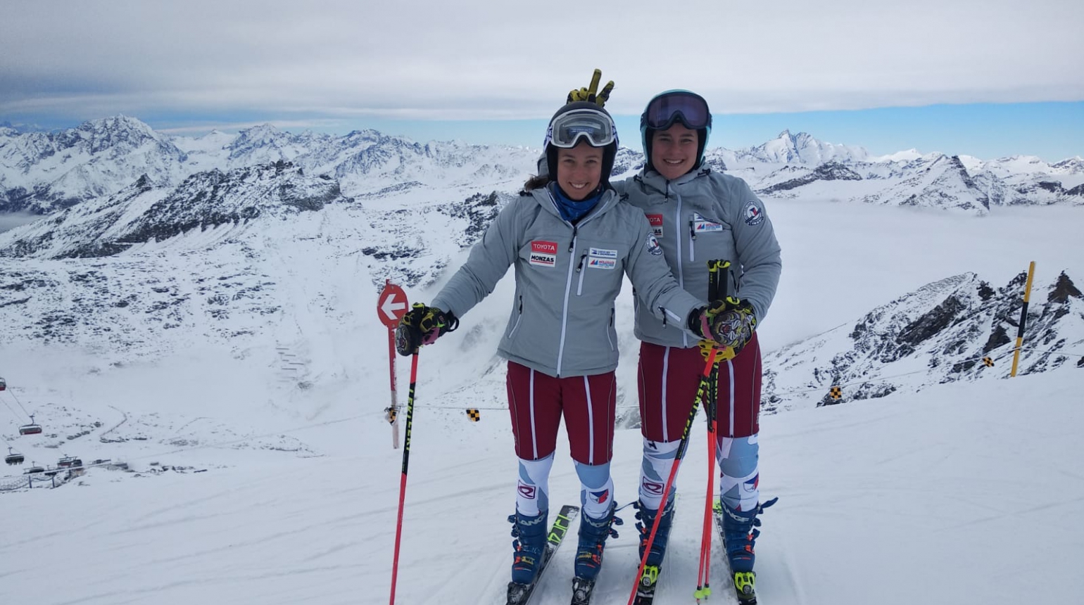 Elese a Celine Sommerovy: Navzájem se hecujeme k lepším výkonům, vzorem je pro nás Mikaela Shiffrinová