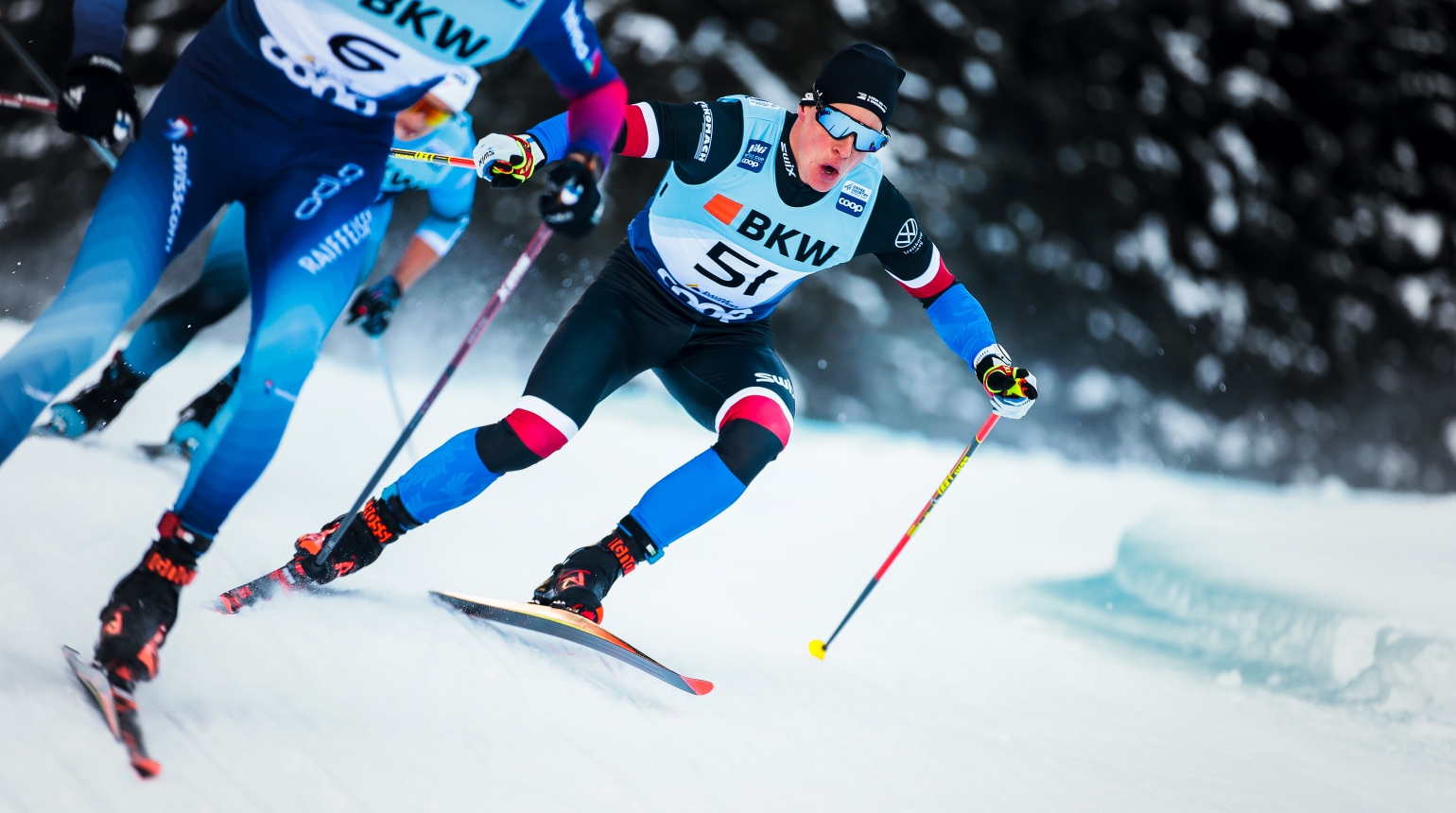 Při SP v Davosu dosáhl z českých běžců na lyžích na nejlepší výsledek Fellner. Šanci dostali mladí reprezentanti