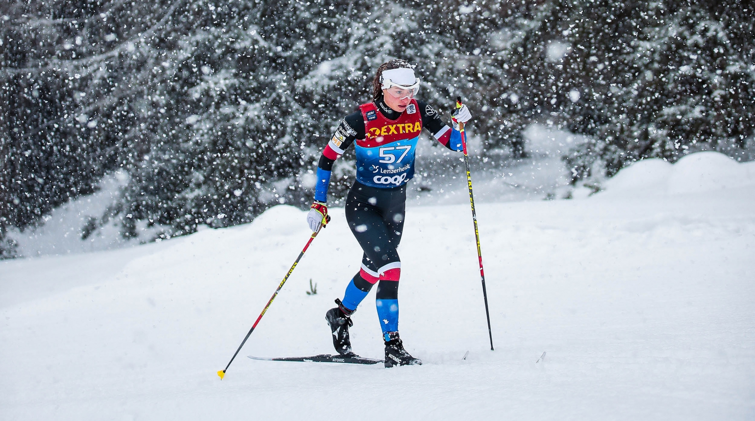 Sedm desetin od bodů! České běžkyně na lyžích bojovaly ve 2. etapě Tour de Ski o nejlepší třicítku, v Lenzerheide jim těsně unikla
