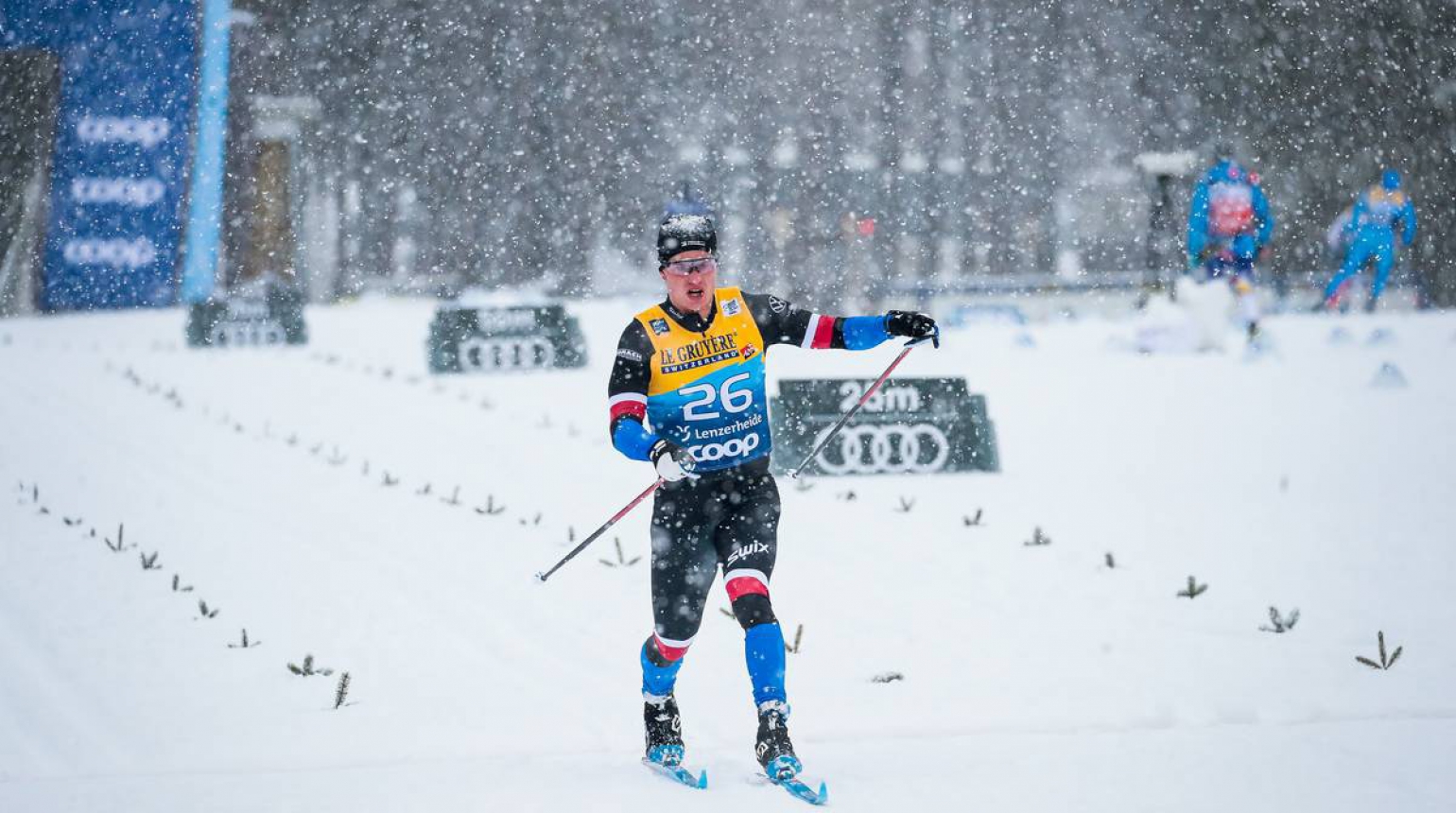 Navzdory pádu bere Michal Novák body i z druhé etapy Tour de Ski. Po závodech v Lenzerheide je průběžně devatenáctý