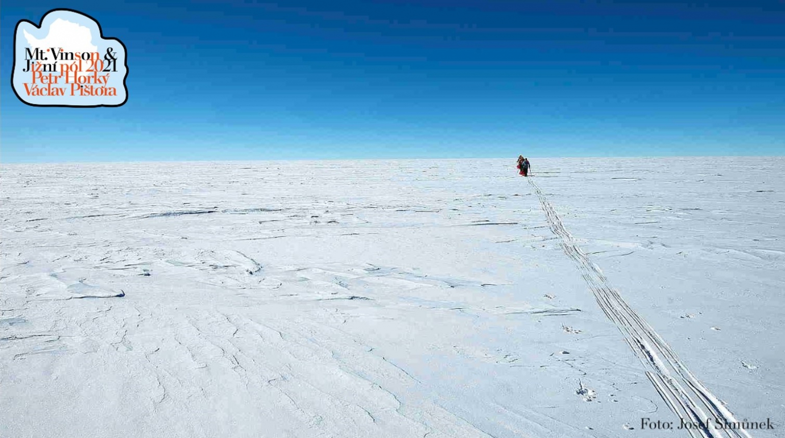 Mise splněna! Petr Horký po zdolání Mount Vinson stanul i na jižním pólu