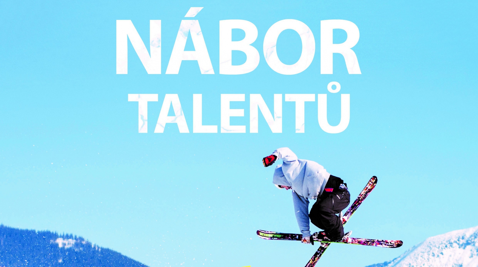 Nábor talentů freestyle lyžování. 29. - 30. ledna ve Vítkovicích