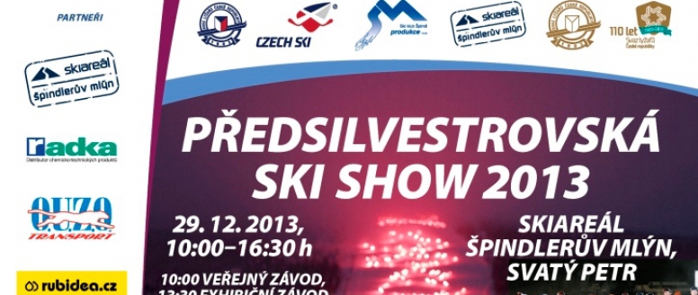 Tradiční PŘEDSILVESTROVSKÁ SKI SHOW 2013 ve Špindlerově Mlýně se blíží, přijďte se pobavit!