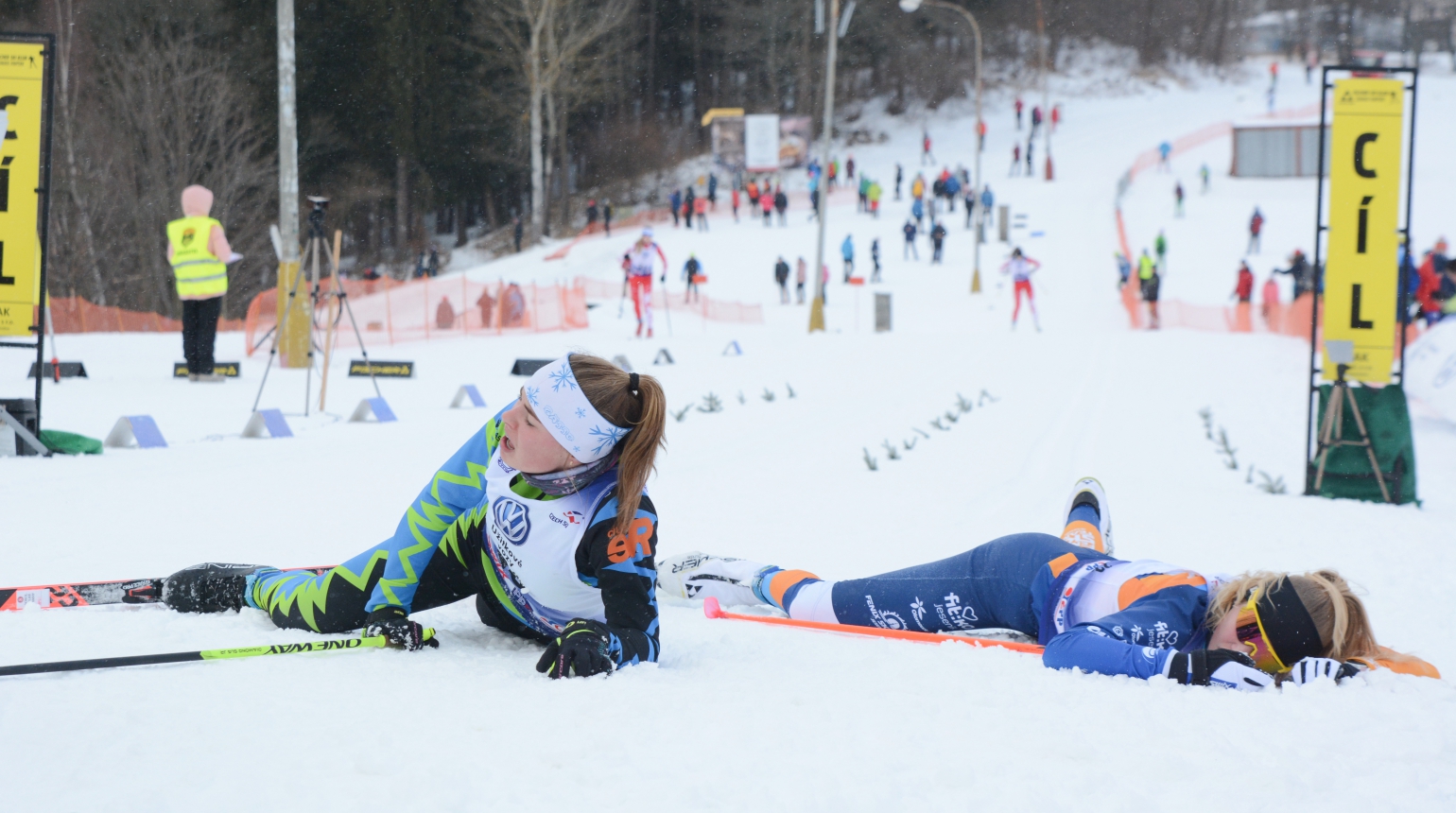 Český pohár žáků v běžeckém lyžování odstartoval ve Vimperku