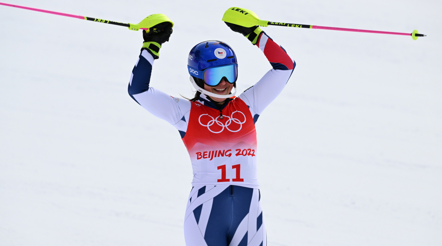 Martina Dubovská vylepšila své olympijské maximum! Ve slalomu dojela třináctá