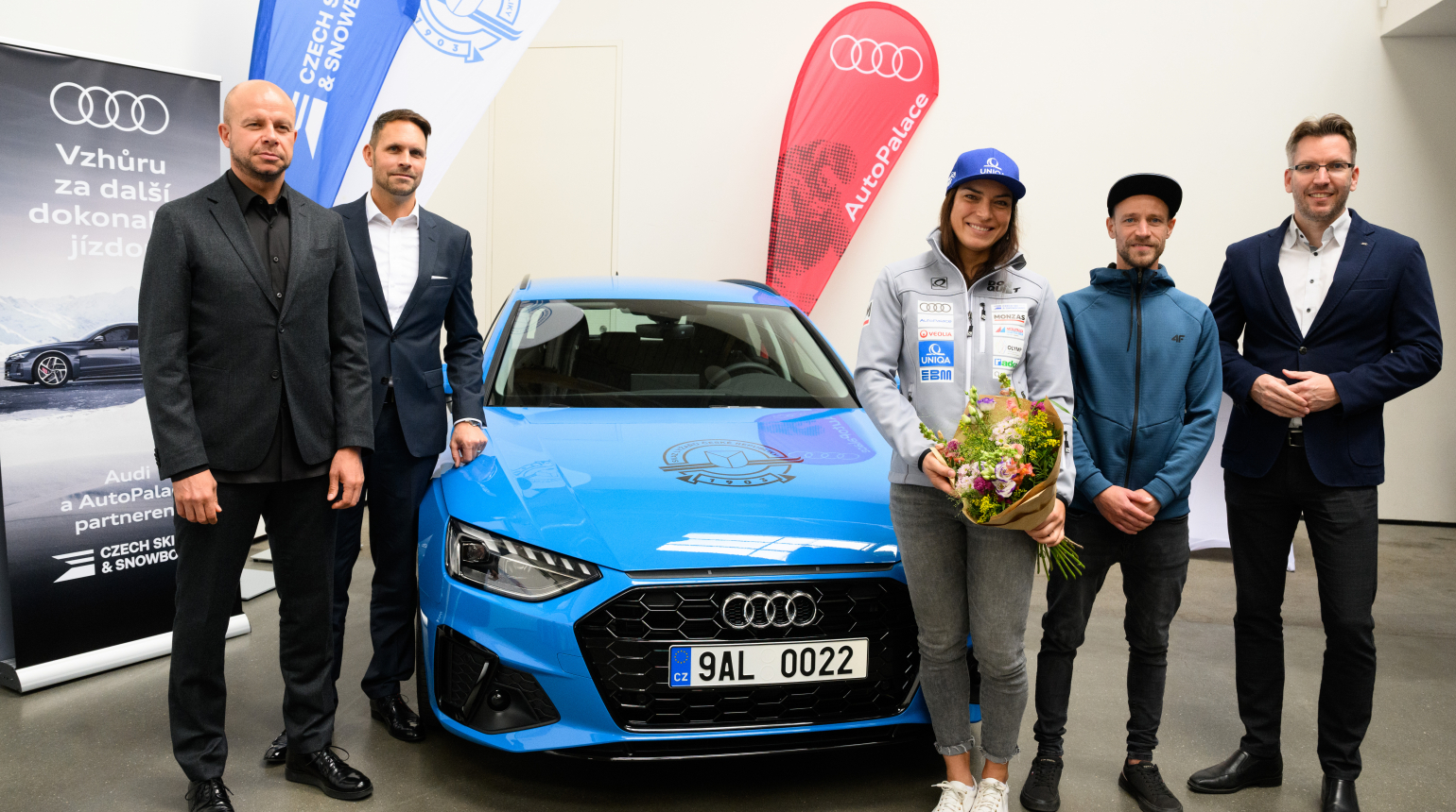 Společně na cestě za úspěchy! Novými hlavními partnery Svazu lyžařů ČR jsou Audi a AutoPalace