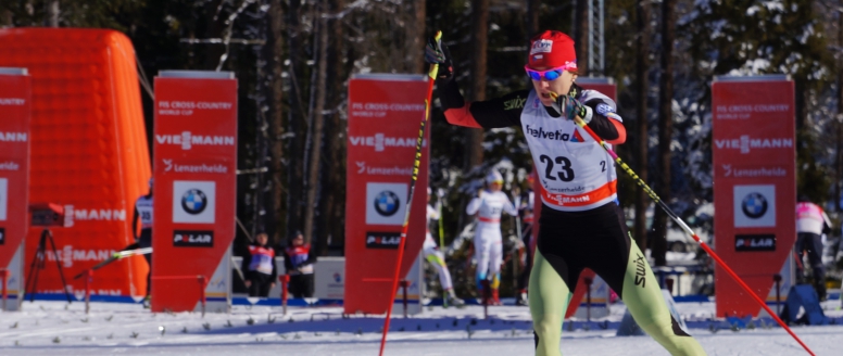 Eva Vrabcová-Nývltová dál šokuje svět. V páté etapě Tour de Ski dojela šestá