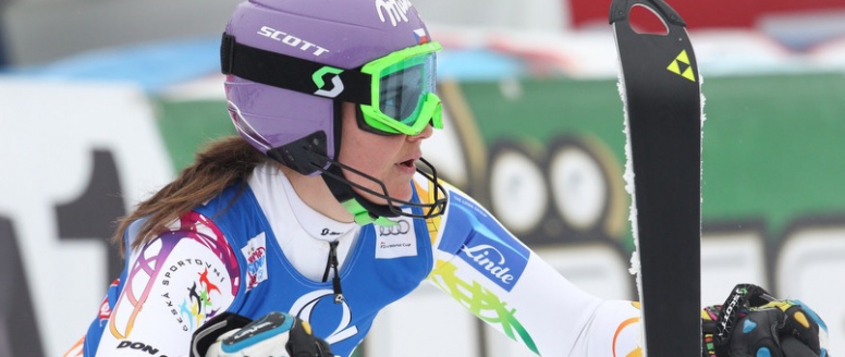 Strachová v deštivé Itálii vydolovala 17. místo ve slalomu