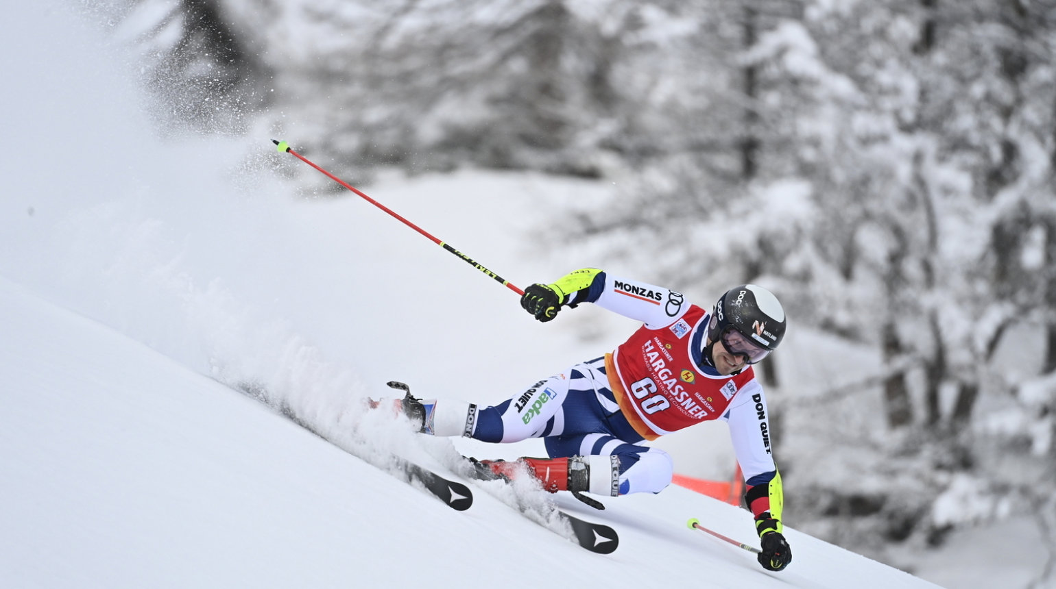 Krýzl závod obřího slalomu v Alta Badii po pádu nedokončil. Čekají ho podrobná vyšetření