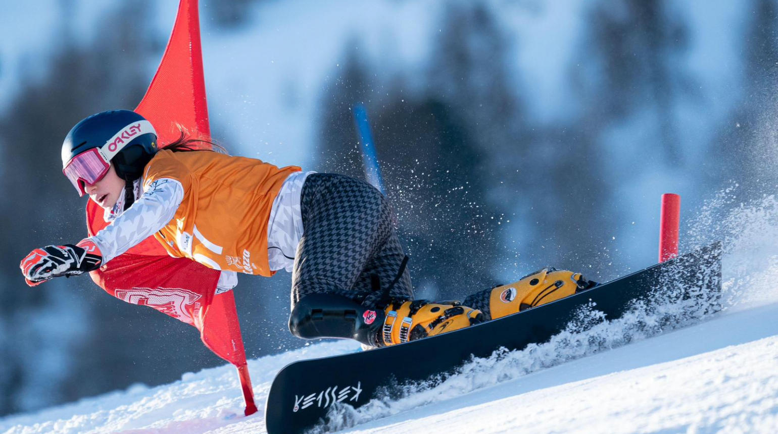 Zuzana Maděrová si dojela pro nejlepší umístění v paralelním slalomu ve Světovém poháru