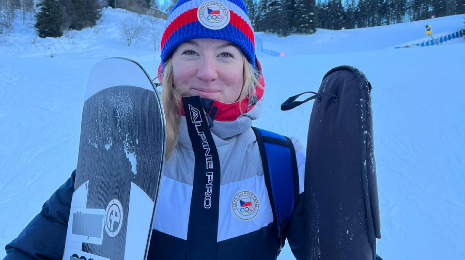 EYOF2023: Karolína Šperlová si vyjela ve snowboardcrossu bronz, Hlaváček skončil těsně pod stupni vítězů