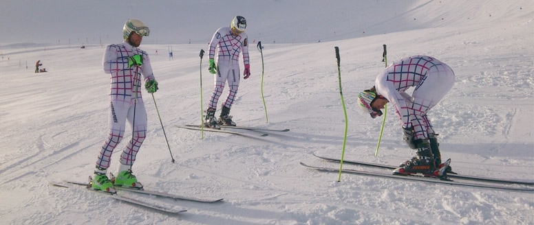 Kompletní a-tým českých sjezdařů tvrdě trénoval v Rakousku. Pobyt na ledovci si všichni chválili