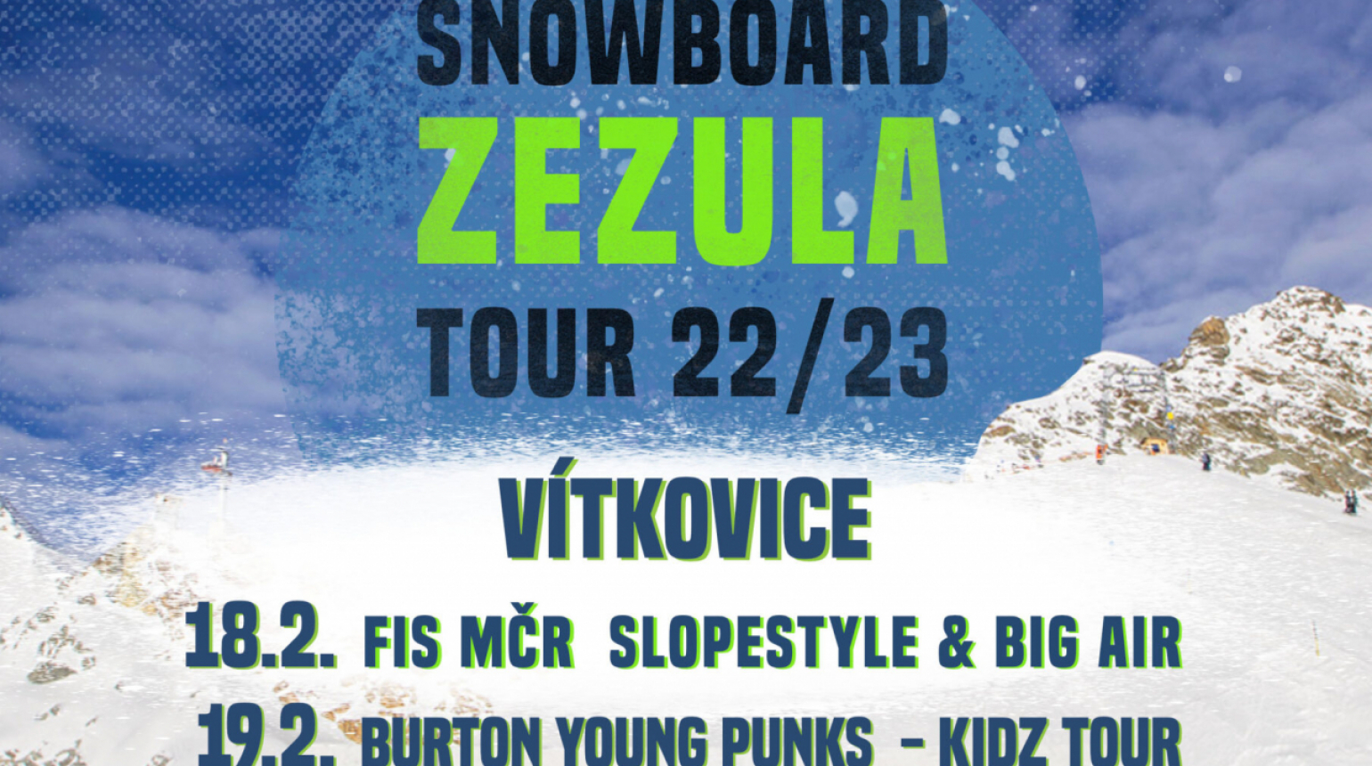 MČR freestyle snowboardistů se uskuteční o víkendu ve Vítkovicích