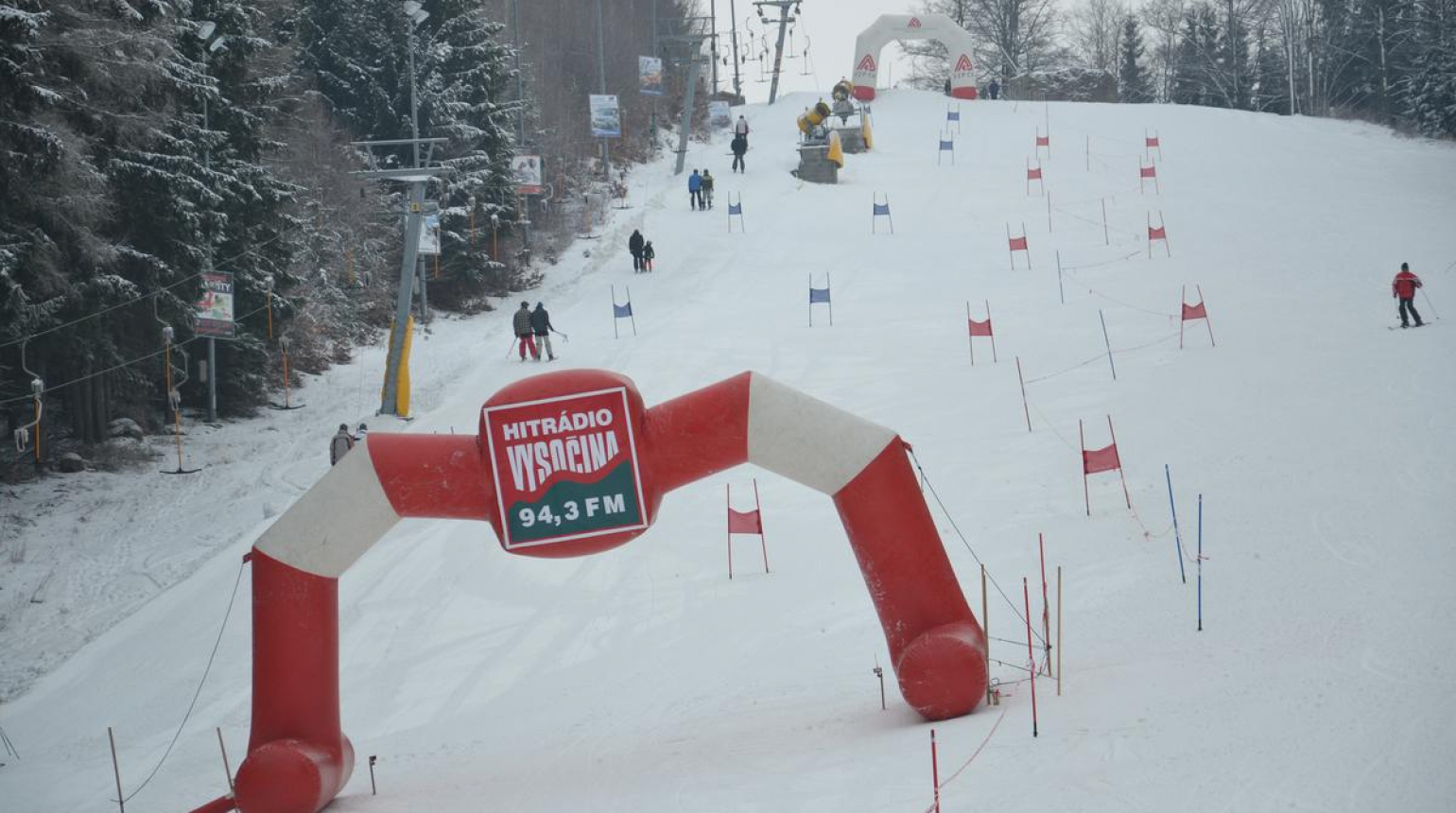 finálový závod  lyžařského poháru Vysočiny 2023