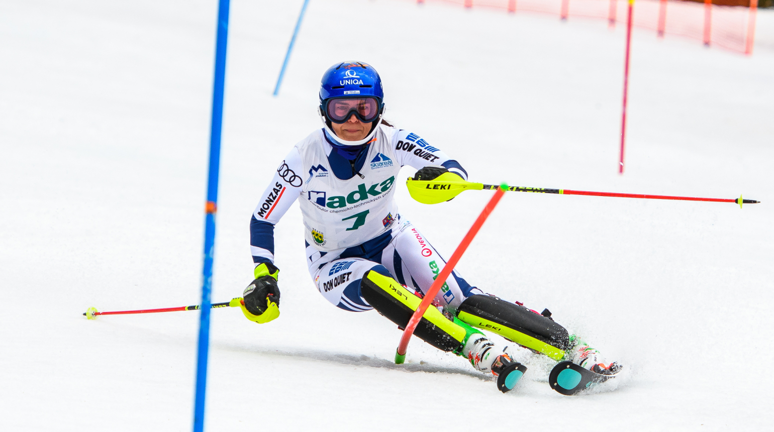Republikovými mistry ve slalomu se stali Müller a Dubovská