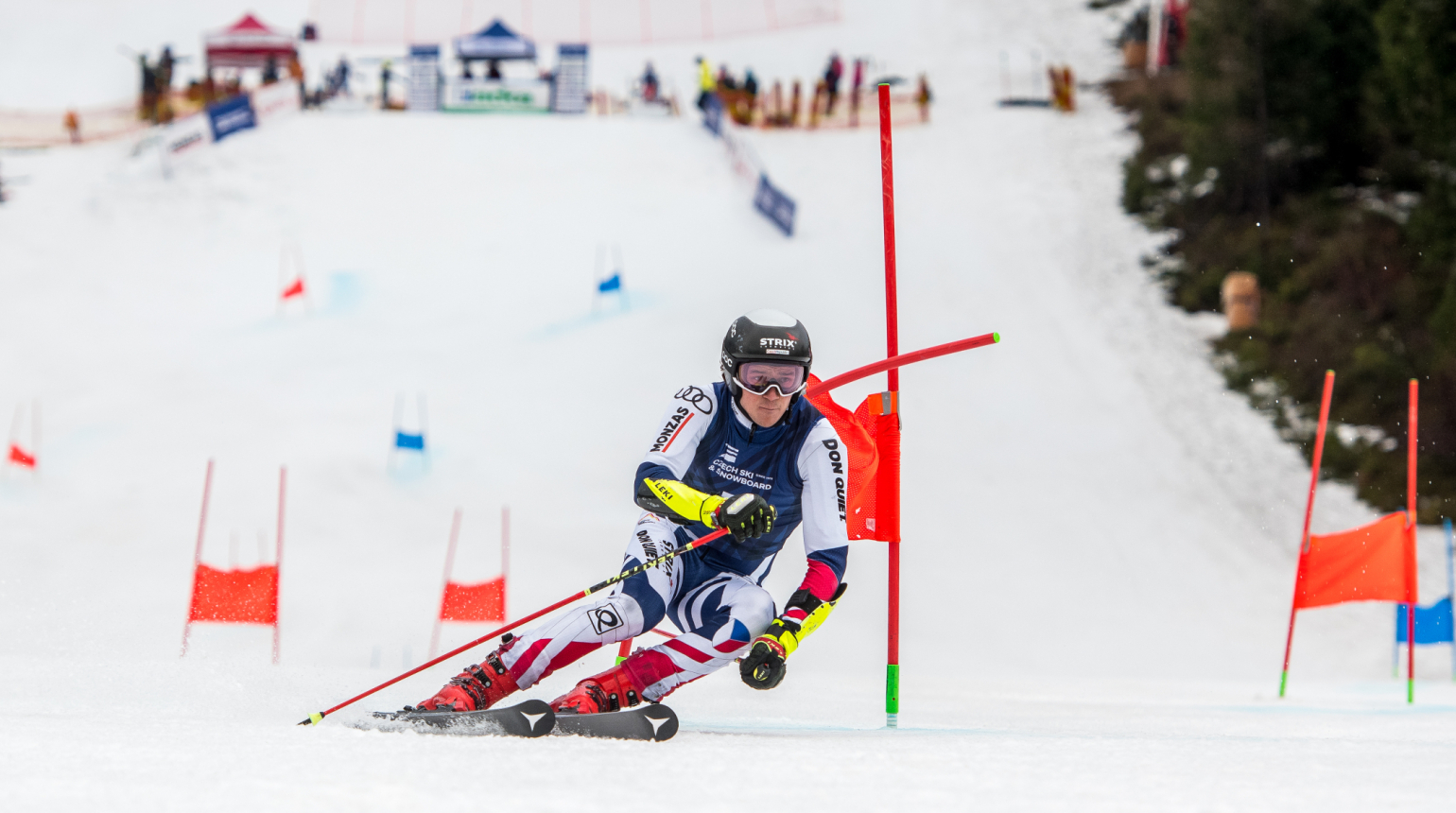 Jelínková se Zabystřanem na mistrovství republiky po obřím slalomu opanovali i ten paralelní