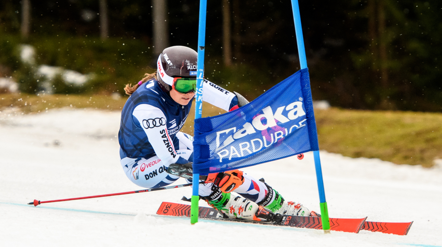 Makám dál, věřím, že to příští rok bude lepší, hlásí po sezóně mistryně ČR v obřím slalomu Adriana Jelínková