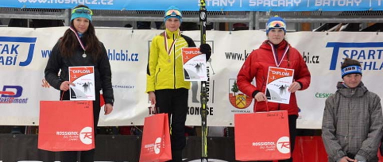 BD JčK - Barbora Havlíčková a Samuel Jirouš vyhráli pohárový závod Královéhradeckého a Libereckého kraje v běhu na lyžích.