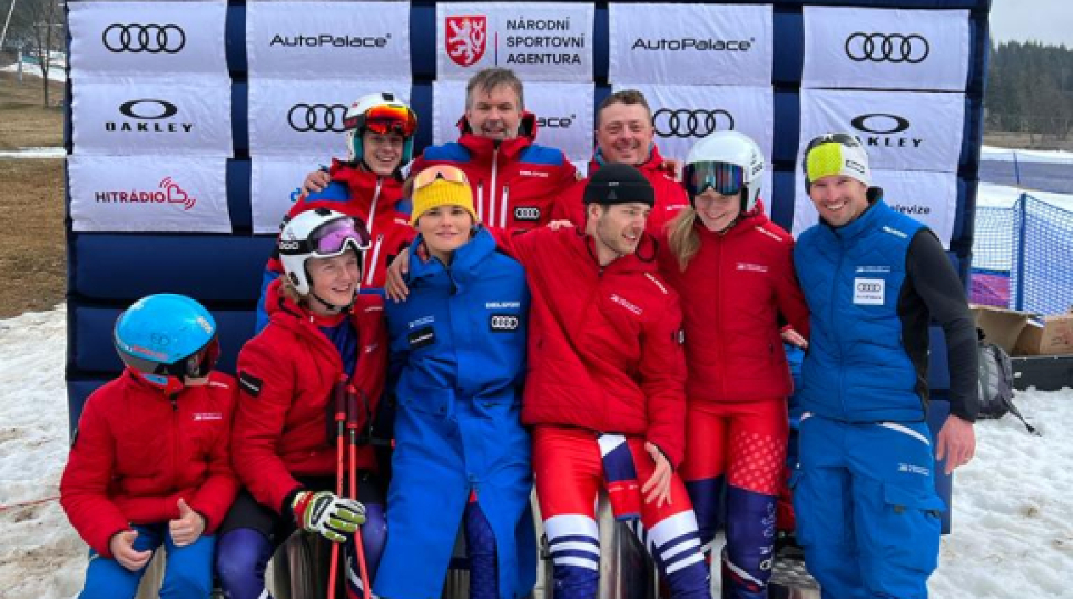 Slavnostní vyhlášení českého poháru skicrossu 2024
