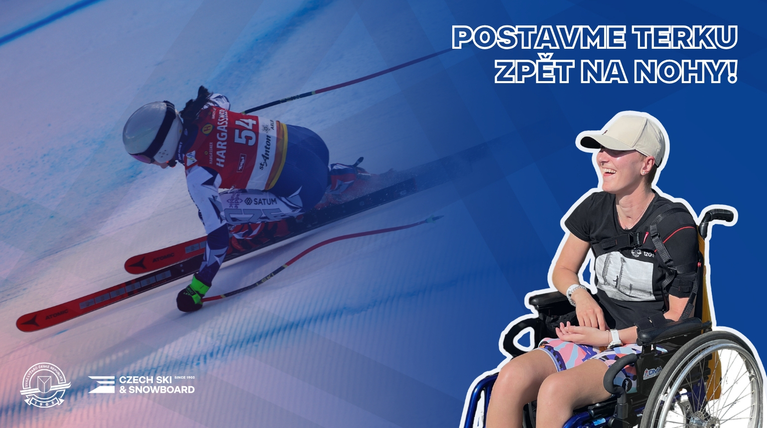 Postavme Terku zpět na nohy! Nadační fond SLČR spouští sbírku pro Terezu Novou
