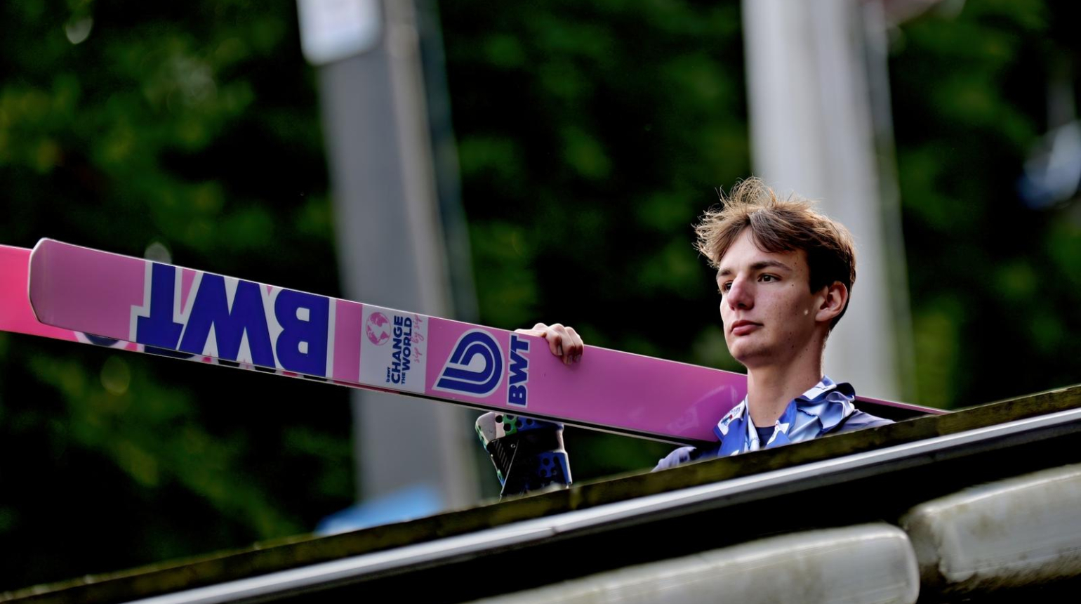 Rygl na Kontinentálním poháru v Klingenthalu poprvé v kariéře bodoval