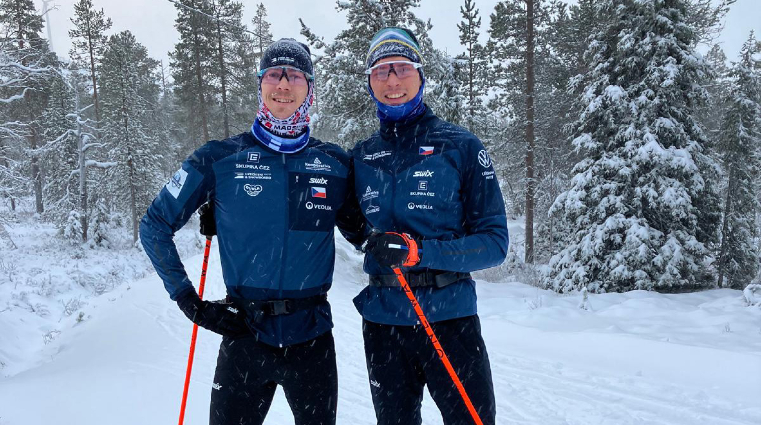 Čeští sprinteři si ještě před startem Světového poháru zazávodili v Gällivare