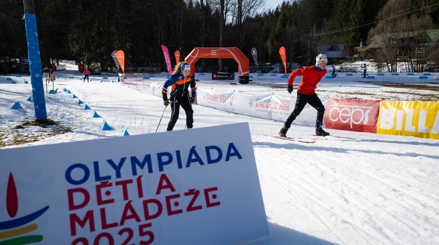 Nový sportovní areál pro běžecké lyžování v Nýrsku na Šumavě