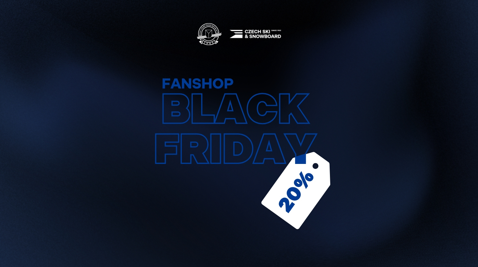 Black Friday je tu! Nakupte v našem fanshopu do neděle se slevou 20 %
