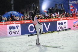 Při jarním MS v letech na lyžích v Harrachově