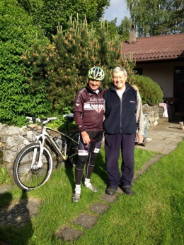 Jura Havel se svým kamarádem Richardem Rokosem ... 