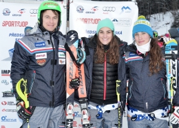 Kryštof Krýzl, Andrea Zemanová a Gabriela Capová