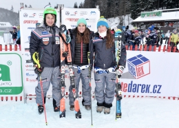 Kryštof Krýzl, Andrea Zemanová a Gabriela Capová