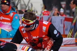 S Vítem Fouskem při tým sprintu v Asiagu