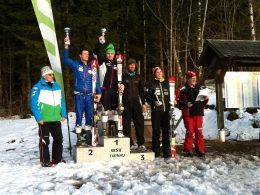 Martin Štěpán, vítěz slalomu FIS - CIT Turnau 2015 (29.75 FIS bodu)