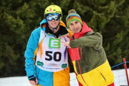 Daniel Honzig a trenér Marek Polan (foto: Přemek Vida)