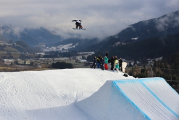 Jan Nečas při slopestylu na MS v Kreischbergu (foto: Přemek Vida)