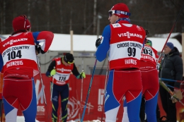 Sprinterský trénink ve Falunu