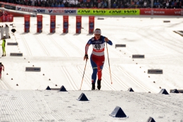 Karolína Grohová při kvalifikaci sprintu na MS