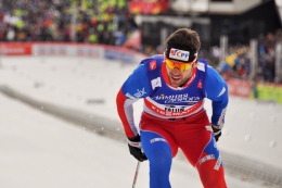 Dušan Kožíšek při kvalifikaci sprintu na MS