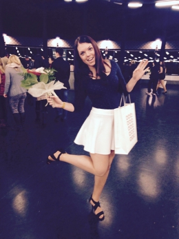 Momentka z vyhlášení sportovců Moravskoslezského kraje(K.Pauláthová)