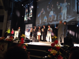 Kateřina Pauláthová při ocenění sportovců Moravskoslezského kraje