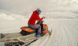 Klára Křížová na Aljašce