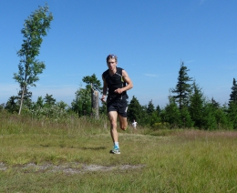Jakub Gräf na soustředění na Božím Daru