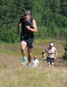 Jakub Gräf na soustředění na Božím Daru