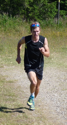 Jakub Gräf na soustředění na Božím Daru