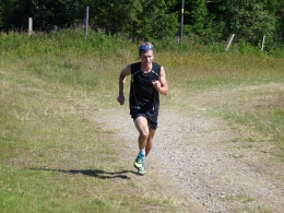 Jakub Gräf na soustředění na Božím Daru