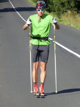 Petr Knop na soustředění na Božím Daru